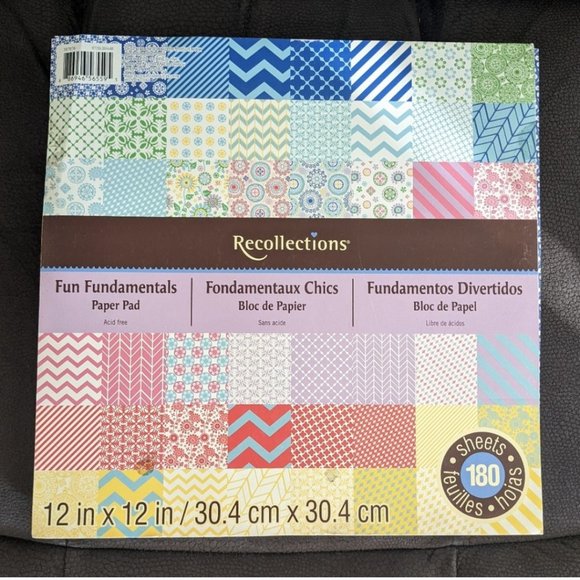 3/$20 Full Recollections Fun Fundamentals Paper Pad - Picture 1 of 9